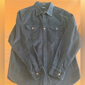 J. Crew Navy Shirt Jacket